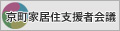 京町家居住支援者会議バナー